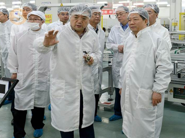 2016年6月4日　遼寧省委書記、省人大常委會(huì)主任（當(dāng)時(shí)遼寧省省長(zhǎng)）陳求發(fā)さんが當(dāng)社を視察 