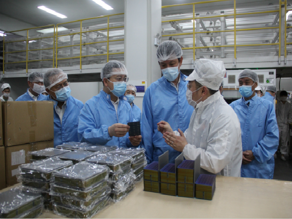 市委書記靳國衛(wèi)、市委副書記、代市長王心宇到我司調(diào)研工作