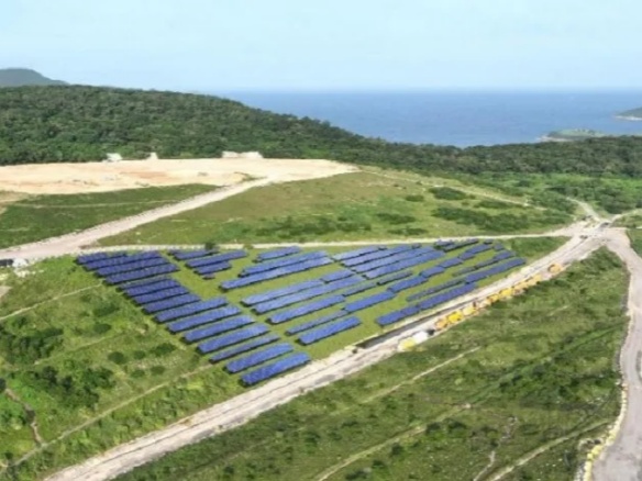 全球足跡 | 2025年開(kāi)始供電！陽(yáng)光能源為香港首個(gè)堆填區(qū)光伏發(fā)電場(chǎng)供貨